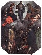 Rosso Fiorentino Risen Christ oil on canvas